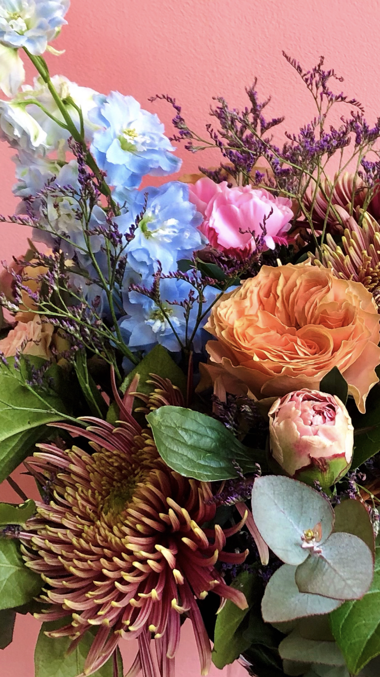 WILD KLEURRIJK VELDBOEKET